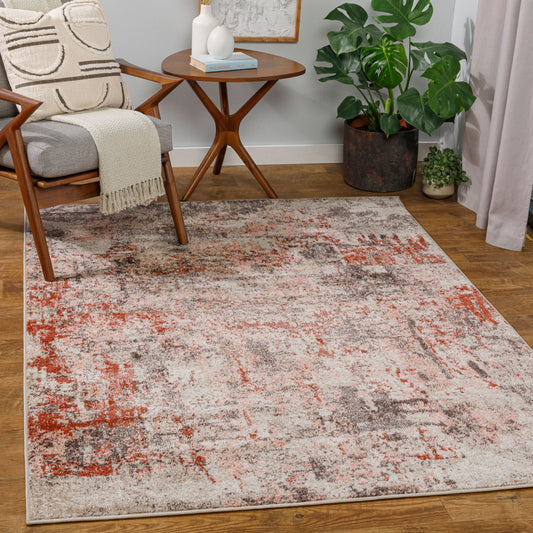 Alfombra tejida a máquina Ankara AKR-2349 de 1,52 m x 2,13 m