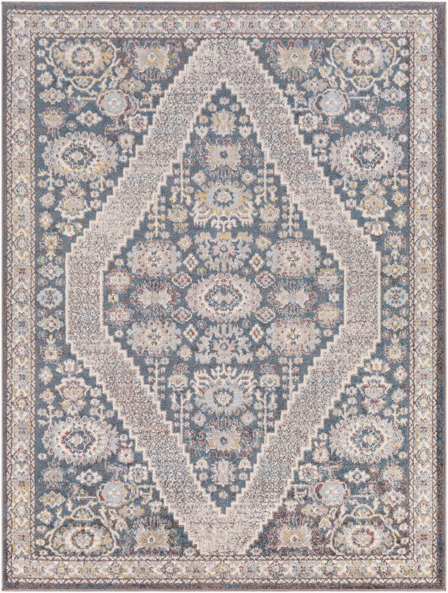 Alfombra tejida a máquina Ankara AKR-2352 de 1,83 m x 2,74 m