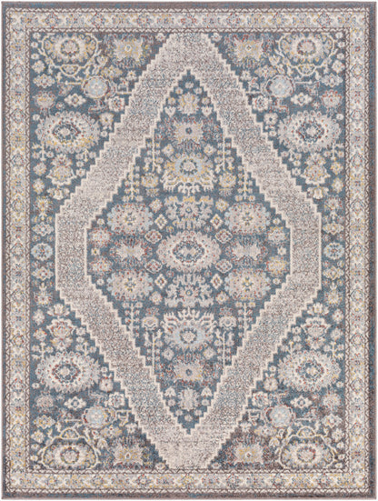 Alfombra tejida a máquina Ankara AKR-2352 de 1,83 m x 2,74 m