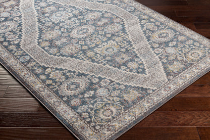 Alfombra tejida a máquina Ankara AKR-2352 de 1,83 m x 2,74 m