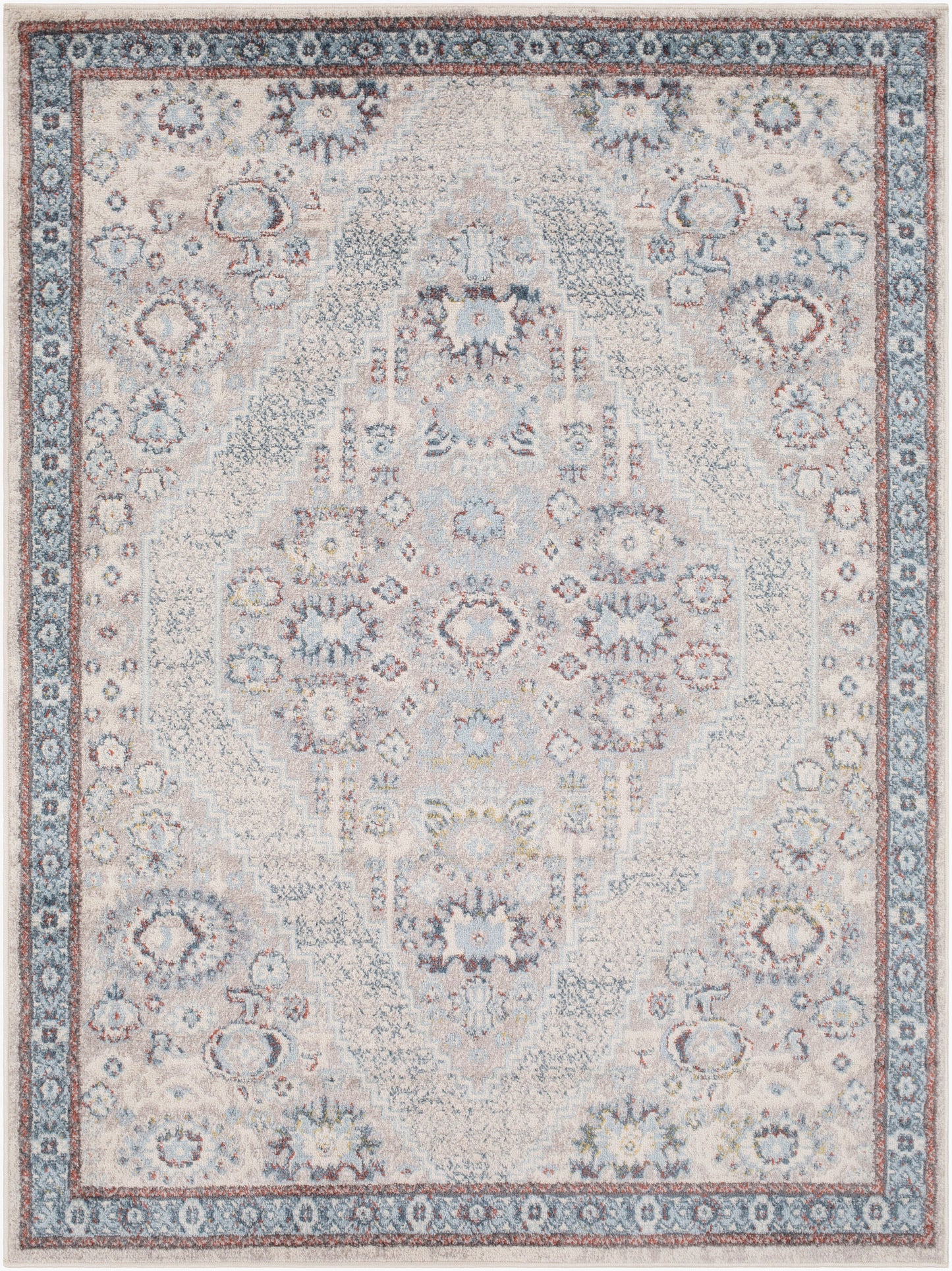 Alfombra tejida a máquina Ankara AKR-2354 de 1,83 m x 2,74 m