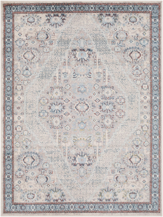 Alfombra tejida a máquina Ankara AKR-2354 de 1,83 m x 2,74 m