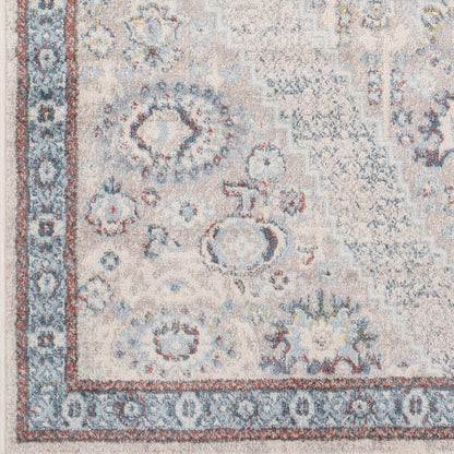 Alfombra tejida a máquina Ankara AKR-2354 de 1,52 m x 2,13 m