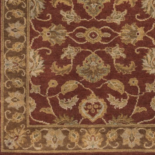 Alfombra decorativa de lana hecha a mano Alanya ALA-2501 de 2' x 3'