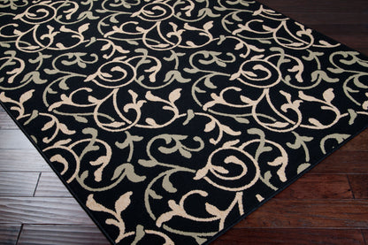 Alfombra tejida a máquina para interior y exterior Alfresco ALF-9547 de 1,52 m x 2,13 m