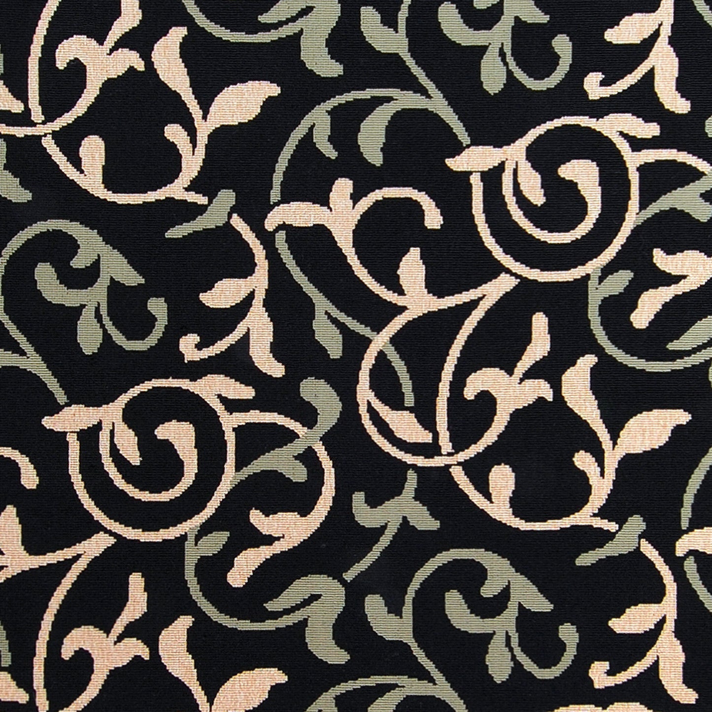 Alfombra decorativa tejida a máquina Alfresco ALF-9547 de 90 x 150 cm para interiores y exteriores