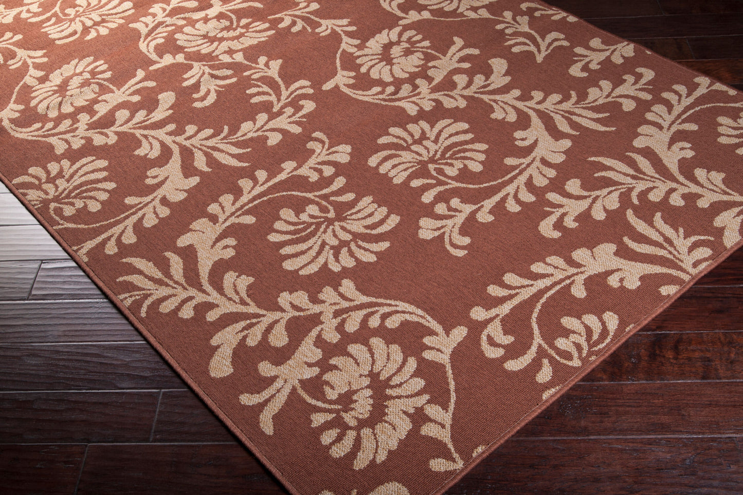 Alfombra tejida a máquina para interior y exterior Alfresco ALF-9571 de 1,83 m x 2,74 m