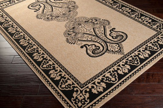 Alfombra Alfresco ALF-9579 de 2,7 m, tejida a máquina, para interior y exterior