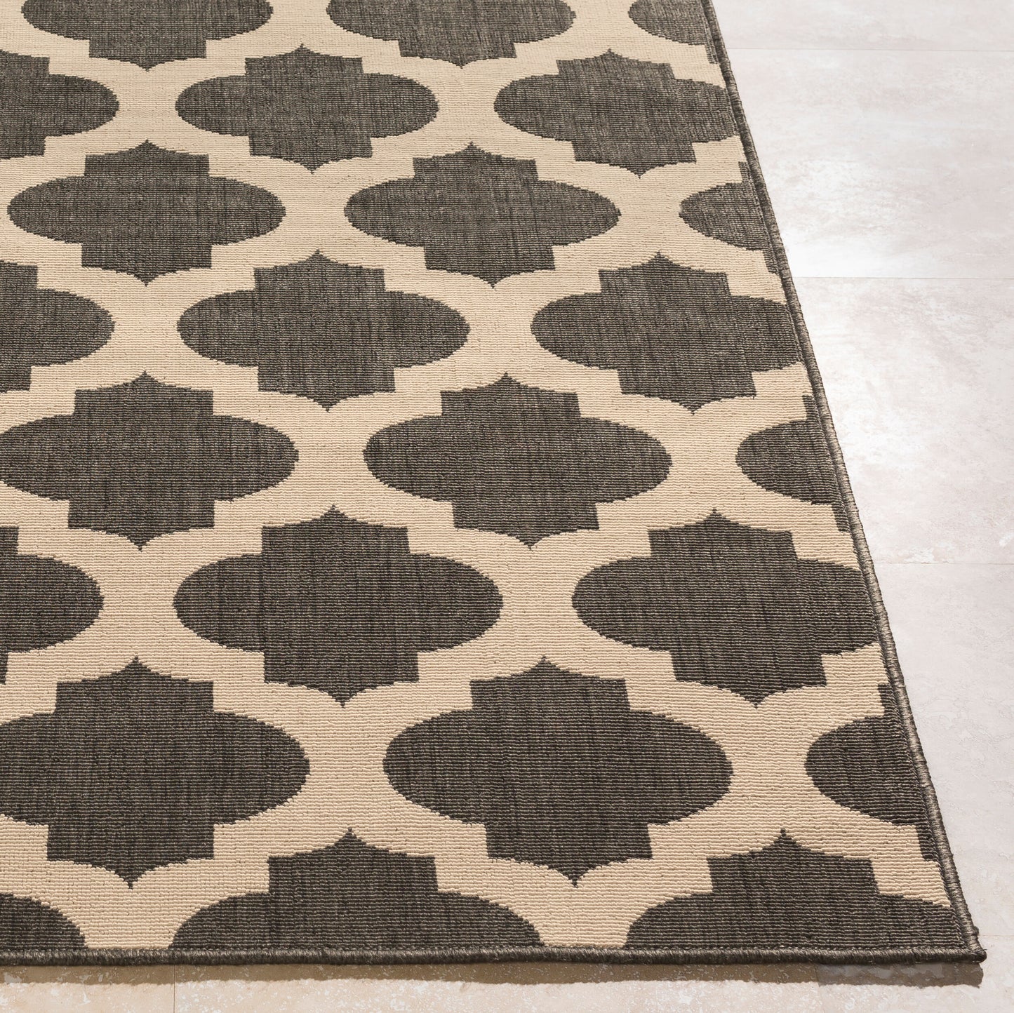 Alfresco ALF-9584 6' x 9' Machine Woven Indoor/Outdoor Area Rug
