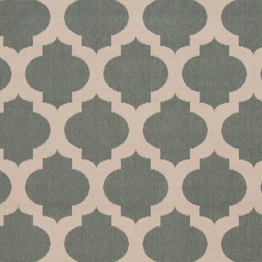 Alfombra decorativa tejida a máquina Alfresco ALF-9585 de 90 x 150 cm para interiores y exteriores