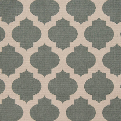 Alfombra decorativa tejida a máquina Alfresco ALF-9585 de 90 x 150 cm para interiores y exteriores