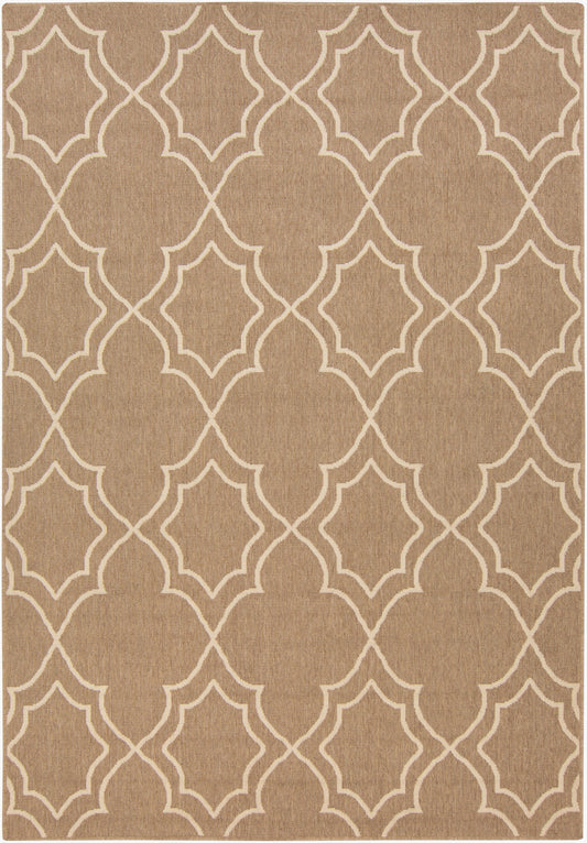 Alfresco ALF-9587 5' x 7' Machine Woven Indoor/Outdoor Area Rug