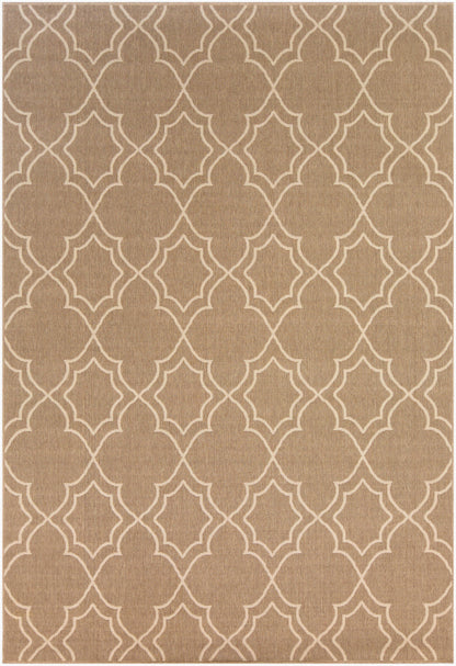 Alfresco ALF-9587 7' x 10' Machine Woven Indoor/Outdoor Area Rug