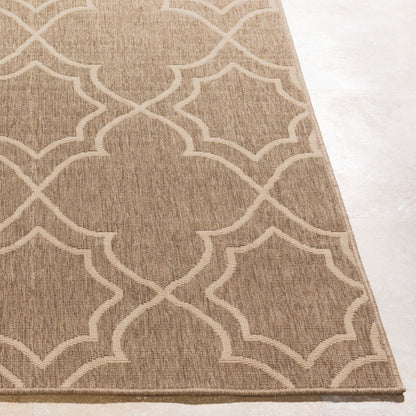 Alfresco ALF-9587 2' x 4' Machine Woven Indoor/Outdoor Accent Rug