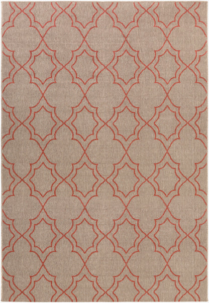 Alfresco ALF-9588 5ft Round Machine Woven Indoor/Outdoor Area Rug