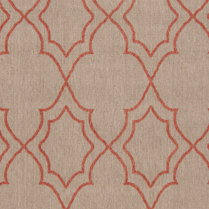 Alfresco ALF-9588 6' x 9' Machine Woven Indoor/Outdoor Area Rug