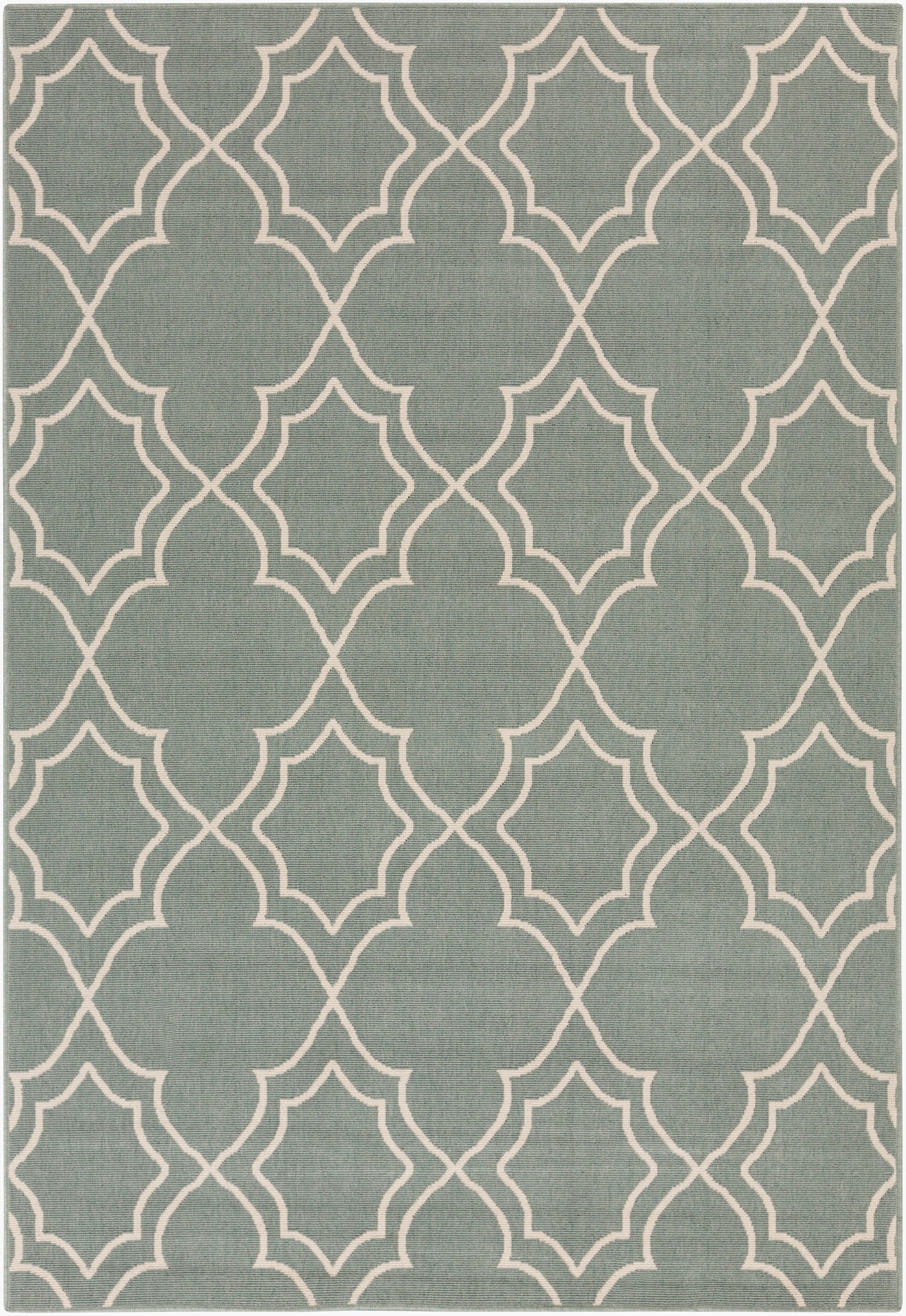 Alfresco ALF-9589 2' x 4' Machine Woven Indoor/Outdoor Accent Rug
