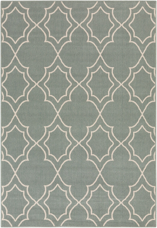 Alfresco ALF-9589 2' x 4' Machine Woven Indoor/Outdoor Accent Rug