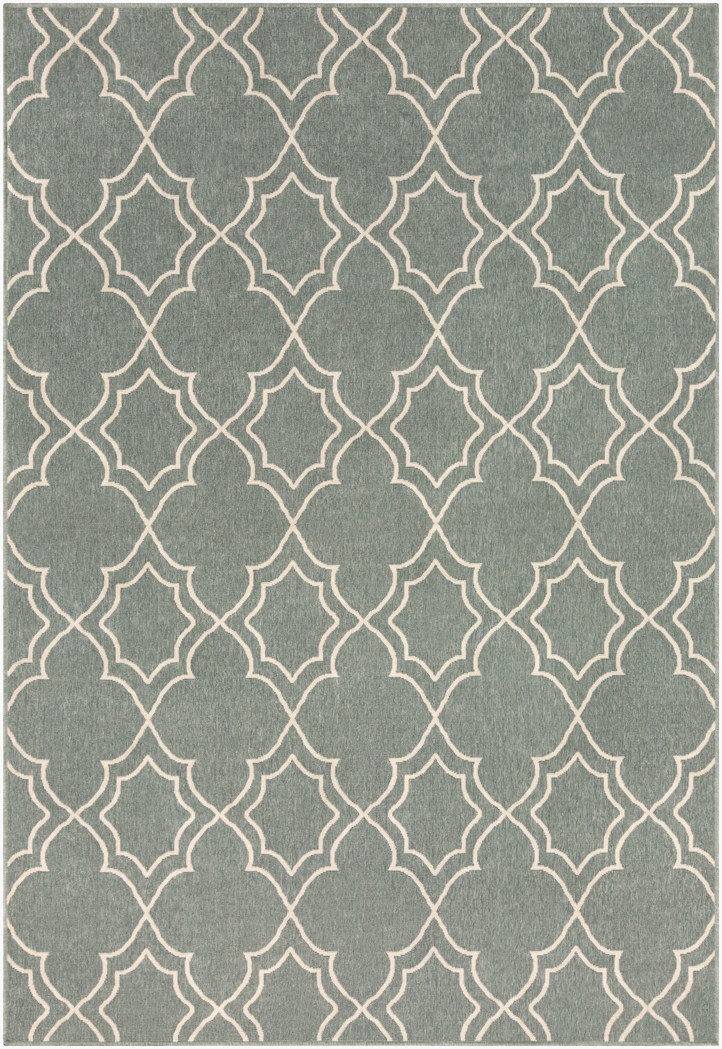 Alfombra tejida a máquina para interior y exterior Alfresco ALF-9589 de 2,13 m x 3,05 m