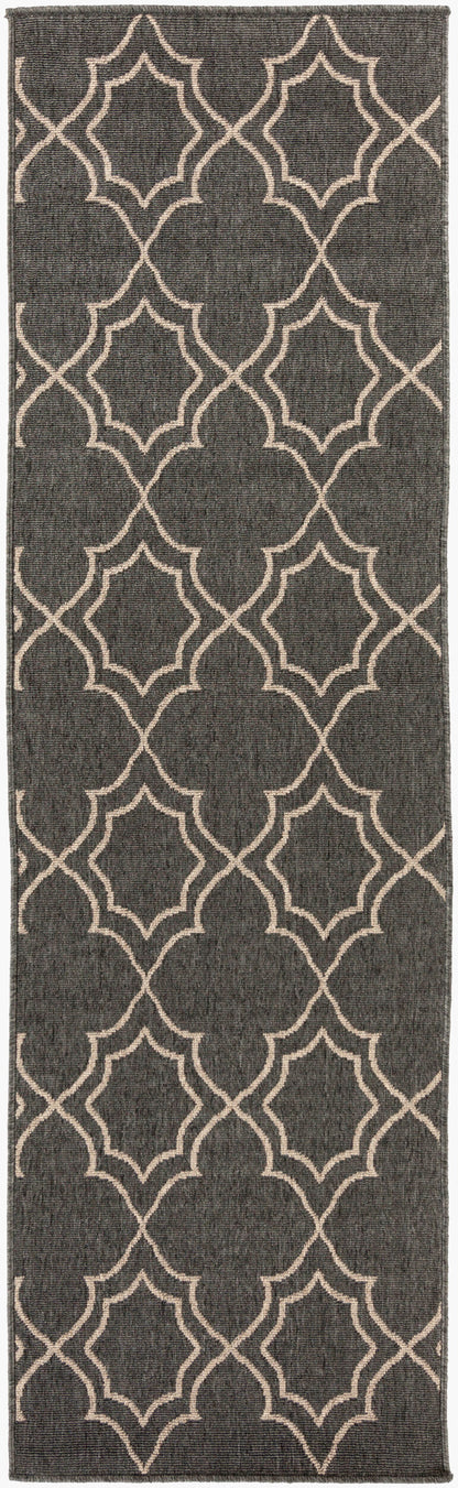 Alfombra Alfresco ALF-9590 de 2,4 m, tejida a máquina, para interior y exterior