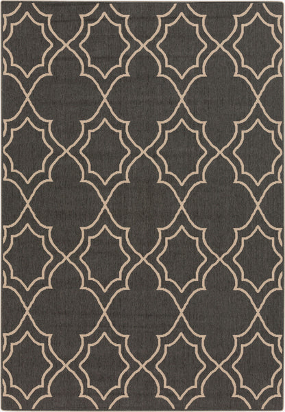 Alfresco ALF-9590 3' x 5' Machine Woven Indoor/Outdoor Accent Rug