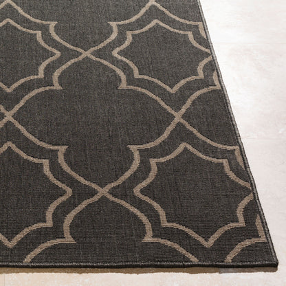 Alfresco ALF-9590 12ft Runner Machine Woven Indoor/Outdoor Runner Rug