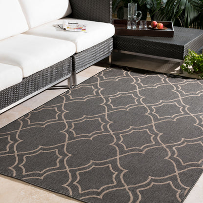 Alfresco ALF-9590 12ft Runner Machine Woven Indoor/Outdoor Runner Rug
