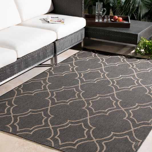 Alfresco ALF-9590 12ft Runner Machine Woven Indoor/Outdoor Runner Rug