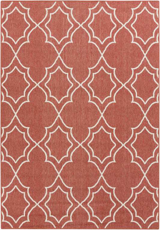 Alfresco ALF-9591 5' x 7' Machine Woven Indoor/Outdoor Area Rug