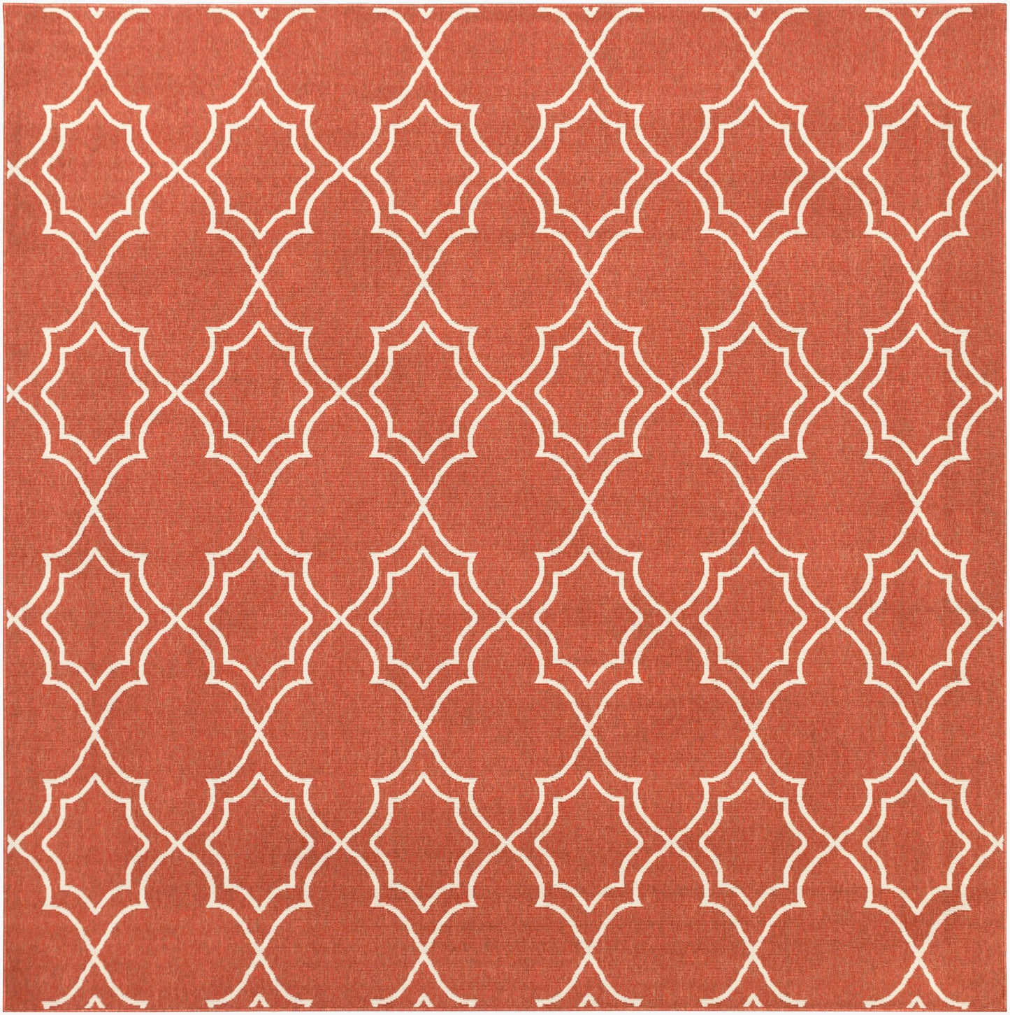 Alfresco ALF-9591 9ft Square Machine Woven Indoor/Outdoor Area Rug