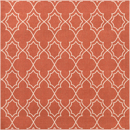 Alfresco ALF-9591 9ft Square Machine Woven Indoor/Outdoor Area Rug