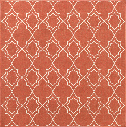 Alfresco ALF-9591 9ft Square Machine Woven Indoor/Outdoor Area Rug
