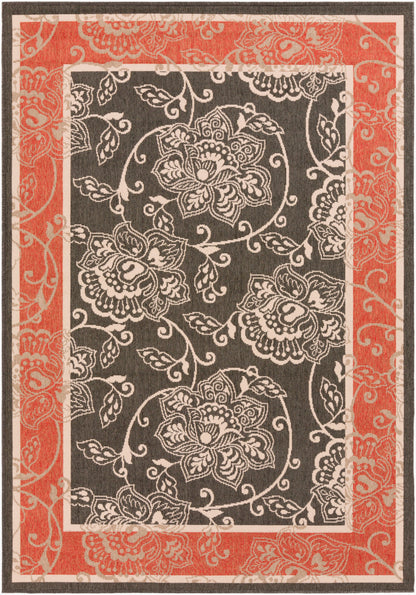 Alfresco ALF-9592 2' x 4' Machine Woven Indoor/Outdoor Accent Rug