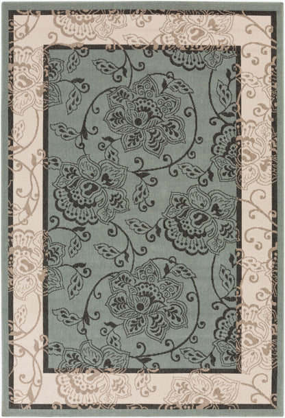 Alfresco ALF-9594 6' x 9' Machine Woven Indoor/Outdoor Area Rug