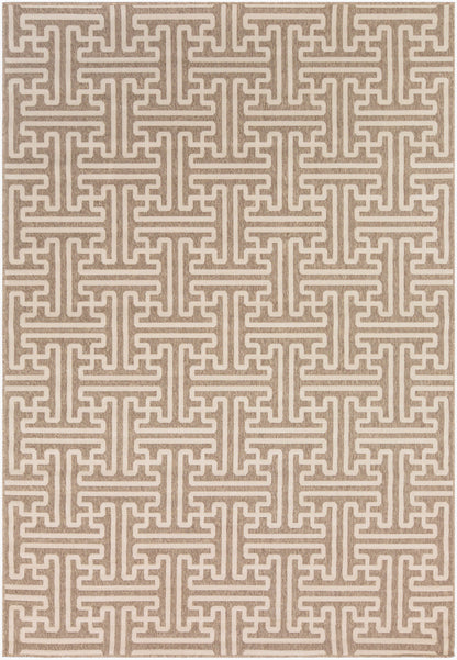 Alfombra tejida a máquina para interior y exterior Alfresco ALF-9599 de 1,52 m x 2,13 m