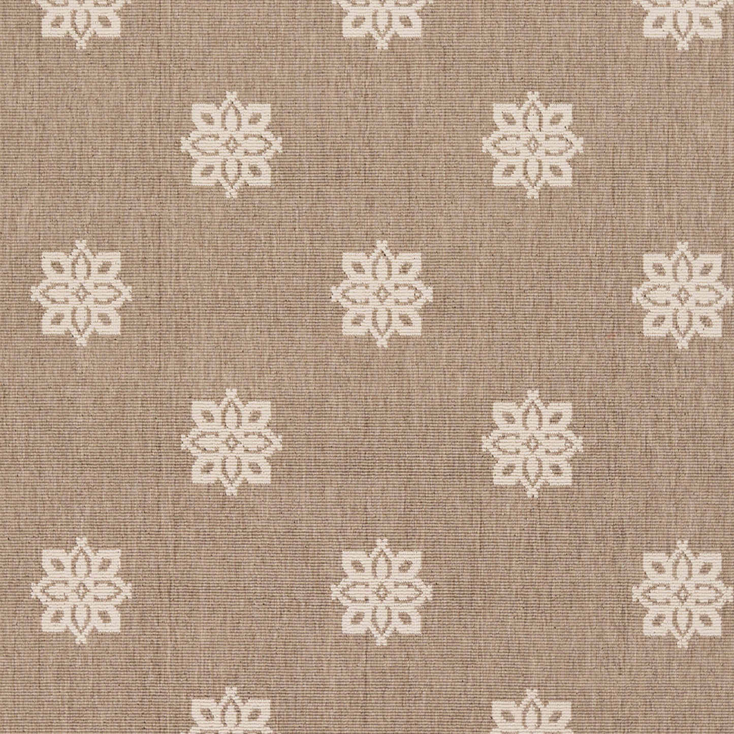 Alfombra decorativa tejida a máquina Alfresco ALF-9607 de 90 x 150 cm para interiores y exteriores