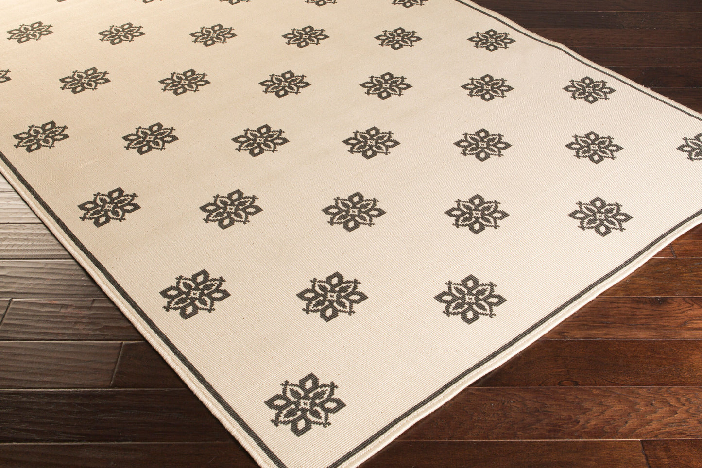 Alfombra Alfresco ALF-9610 de 2,4 m, tejida a máquina, para interior y exterior