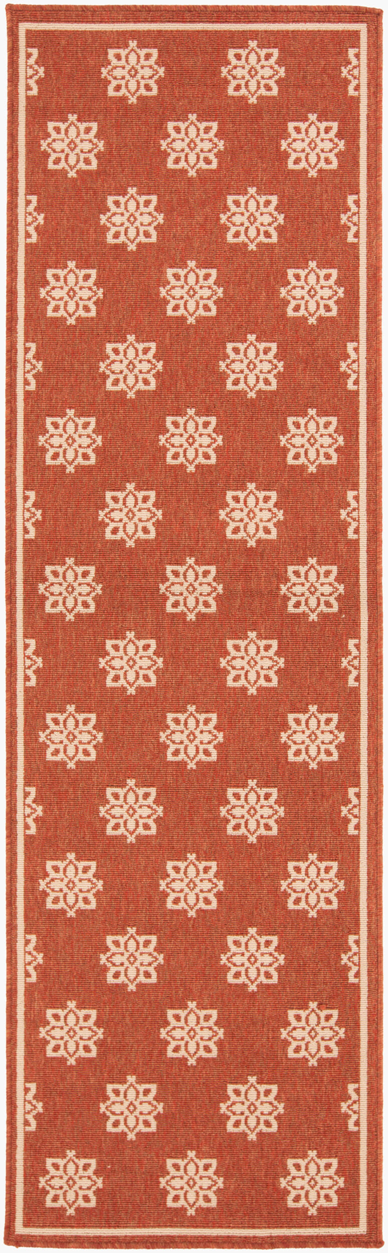 Alfombra Alfresco ALF-9611 de 2,4 m, tejida a máquina, para interior y exterior