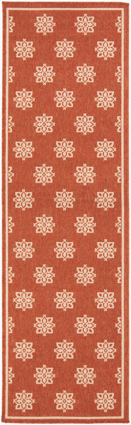 Alfombra Alfresco ALF-9611 de 2,4 m, tejida a máquina, para interior y exterior