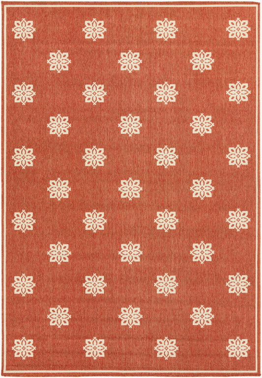 Alfombra tejida a máquina para interior y exterior Alfresco ALF-9611 de 1,83 m x 2,74 m