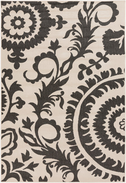 Alfresco ALF-9612 2' x 4' Machine Woven Indoor/Outdoor Accent Rug