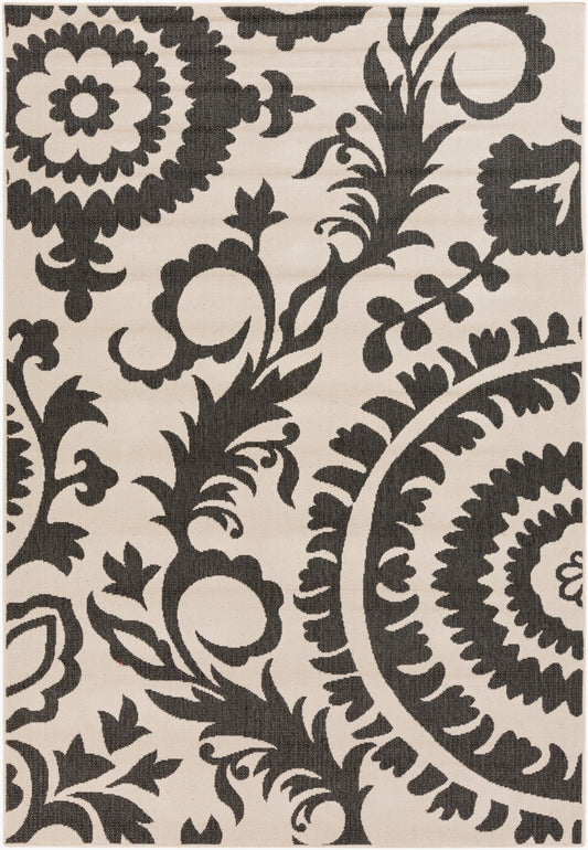 Alfresco ALF-9612 2' x 4' Machine Woven Indoor/Outdoor Accent Rug