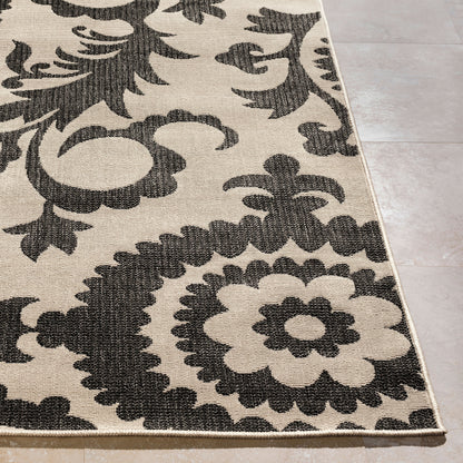 Alfresco ALF-9612 2' x 4' Machine Woven Indoor/Outdoor Accent Rug