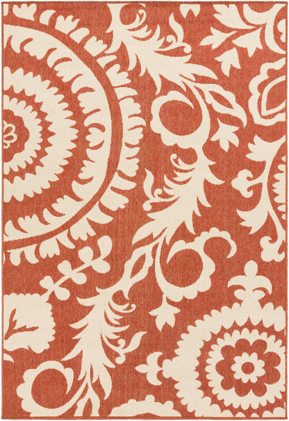 Alfresco ALF-9613 2' x 4' Machine Woven Indoor/Outdoor Accent Rug