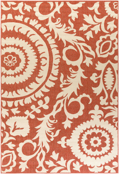 Alfresco ALF-9613 7' x 10' Machine Woven Indoor/Outdoor Area Rug
