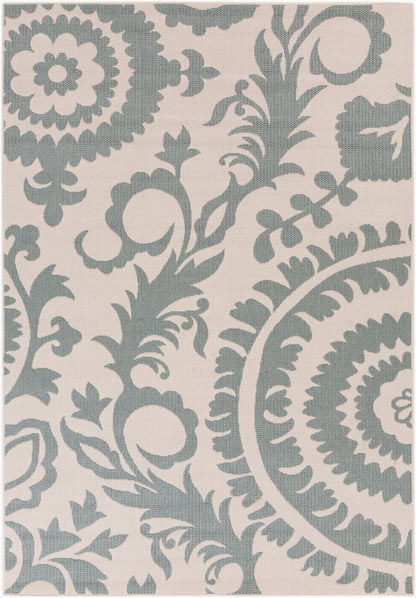 Alfresco ALF-9614 2' x 4' Machine Woven Indoor/Outdoor Accent Rug