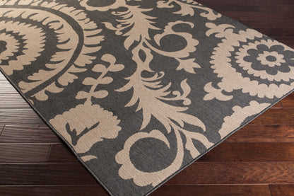 Alfresco ALF-9615 2' x 4' Machine Woven Indoor/Outdoor Accent Rug