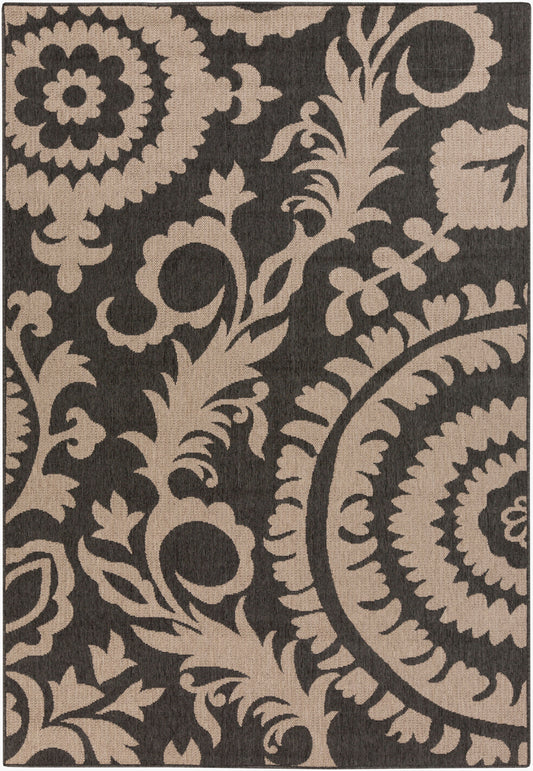Alfresco ALF-9615 2' x 4' Machine Woven Indoor/Outdoor Accent Rug