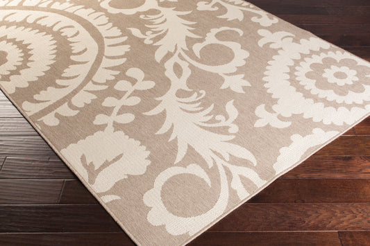 Alfresco ALF-9616 2' x 4' Machine Woven Indoor/Outdoor Accent Rug