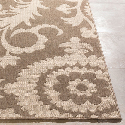 Alfresco ALF-9616 6' x 9' Machine Woven Indoor/Outdoor Area Rug